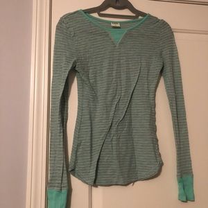 Free people striped long sleeve